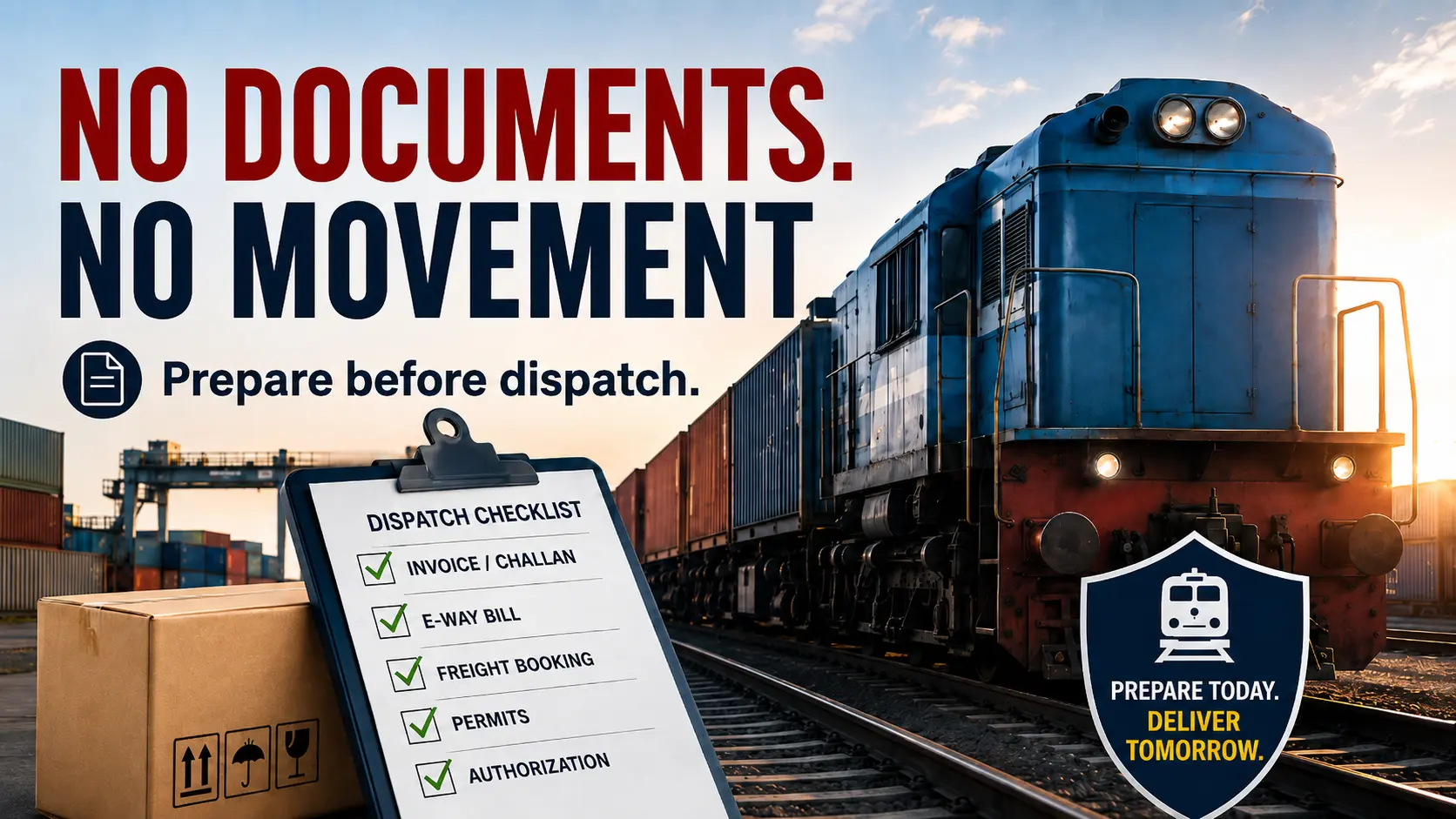 Rail freight documentation
