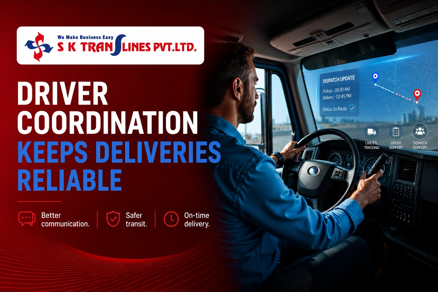 driver coordination deliveries