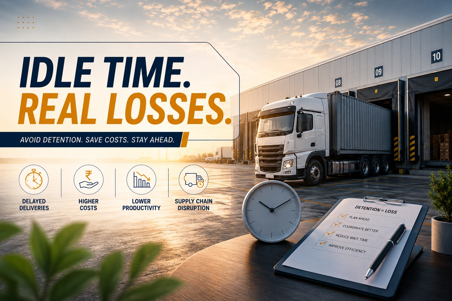 idle time real losses