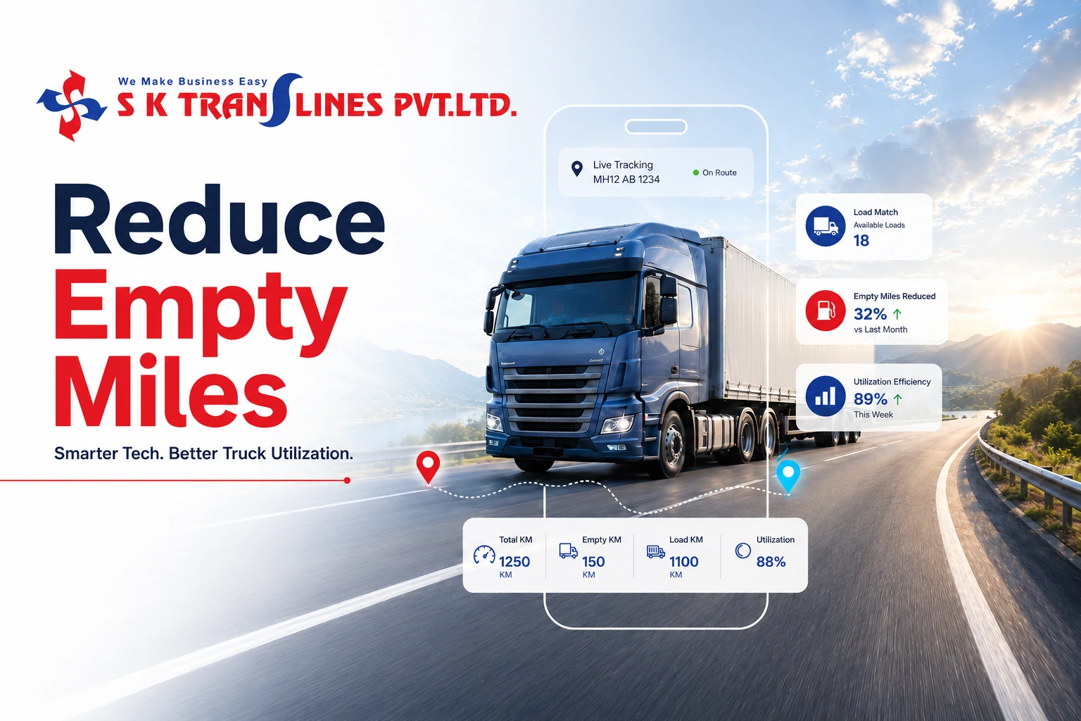 reduce empty miles 1