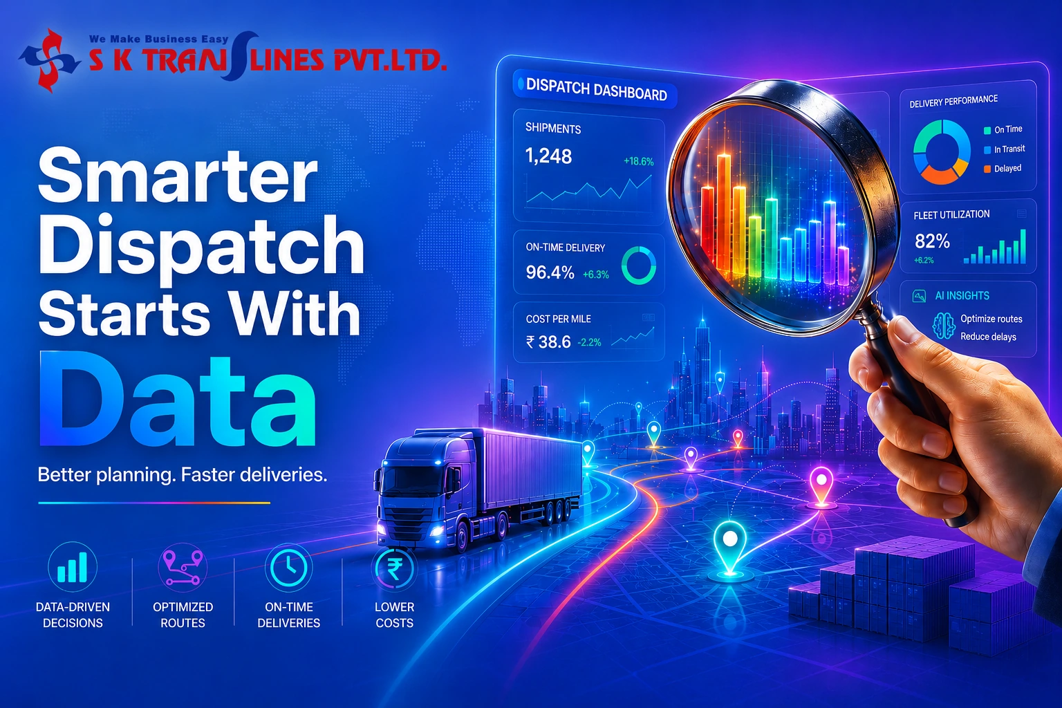 smarter dispatch data